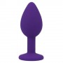 Plug Anal Shelki Silicone Bijou Blanc