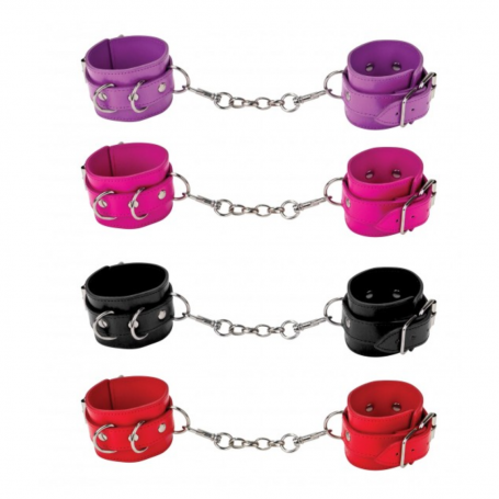 Menottes Cuir Leather Cuffs Ouch