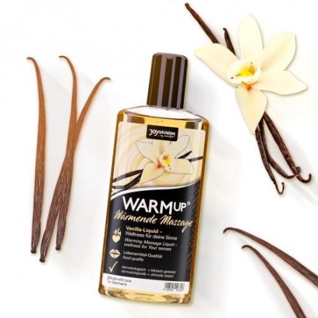 huiles warmup parfumées pour massages coquins