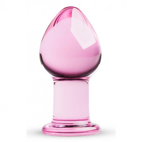 Plug en Verre Rose n°27 Gildo